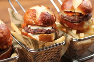 Catering Lollapalooza - Brie and Tomato Jam Sliders